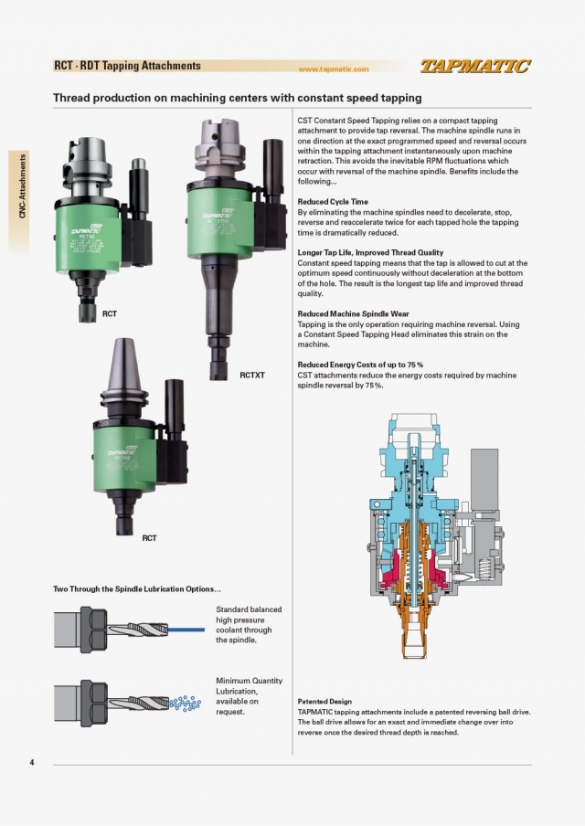 Catalogue Tapmatic Serie CNC